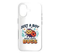 Cadeau Amusant Just a Boy Who Loves Bugs pour Adultes et Enfants Coque pour iPhone 17