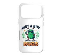 Cadeau Amusant Just a Boy Who Loves Bugs pour Adultes et Enfants Coque pour iPhone 17 Pro