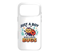 Cadeau Amusant Just a Boy Who Loves Bugs pour Adultes et Enfants Coque pour iPhone 17 Pro Max