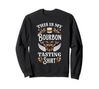 Cadeau Amusant pour Amateur de Whisky avec Inscription « This is My Bourbon Tasting » Sweatshirt