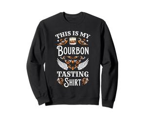 Cadeau Amusant pour Amateur de Whisky avec Inscription « This is My Bourbon Tasting » Sweatshirt