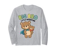 Cadeau Amusant pour Annonce de Grand frère pour Homme, garçon, frère et sœur Manche Longue