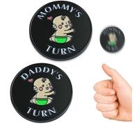 Cadeau amusant pour bébé - Pièce de monnaie de décision pour nouveaux parents, cadeaux de grossesse, cadeaux pour nouveaux parents, cadeaux pour couples, Halloween, Thanksgiving, Noël, pour la