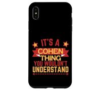 Cadeau Amusant pour Cohen Coque pour iPhone XS Max
