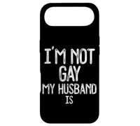 Cadeau Amusant pour Couple marié avec Inscription « Im Not Gay My Husband is » Coque pour iPhone Air