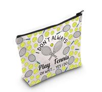 Cadeau amusant pour femme amateur de tennis - Trousse de maquillage pour joueur de tennis, Sac Yes I Do