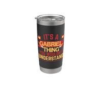 Cadeau amusant pour Gabriel Gobelet isotherme en acier inoxydable double paroi