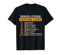 Cadeau amusant pour grand-père avec texte texte pour les personnes âgées T-Shirt