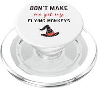 Cadeau Amusant pour Halloween « Don't Make Me Get My Flying Monkey » PopSockets PopGrip pour MagSafe