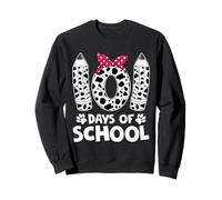 Cadeau Amusant pour Les 101 Jours d'école pour Enseignants et Enfants Sweatshirt