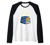 Cadeau Amusant pour Les Amateurs de Livres pour Les lecteurs avec trop de Livres Manche Raglan