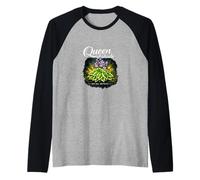 Cadeau Amusant pour Les jardiniers Hosta Plant Queen of Shade Not Me Manche Raglan