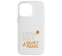 Cadeau Amusant pour Motard, Motard Sensible, Humour et anxiété Coque pour iPhone 14 Pro Max