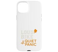 Cadeau Amusant pour Motard, Motard Sensible, Humour et anxiété Coque pour iPhone 15 Plus