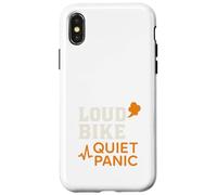 Cadeau Amusant pour Motard, Motard Sensible, Humour et anxiété Coque pour iPhone X/XS