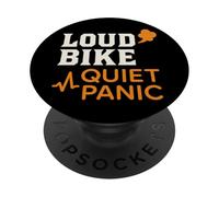 Cadeau Amusant pour Motard, Motard Sensible, Humour et anxiété PopSockets PopGrip Adhésif