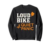 Cadeau Amusant pour Motard, Motard Sensible, Humour et anxiété Sweatshirt