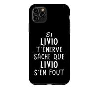 Cadeau Amusant pour nom Livio Coque pour iPhone 11 Pro Max