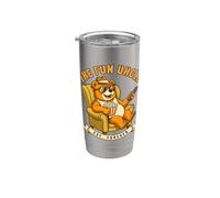 Cadeau amusant pour oncle de la part d'un neveu, nièce, garçons et filles Gobelet isotherme en acier inoxydable double paroi