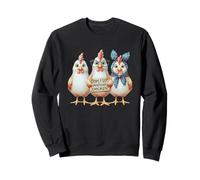 Cadeau amusant pour poule et poussin pour fermière, maman, maman Sweatshirt