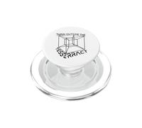 Cadeau Amusant pour Professeur de mathématiques avec Inscription « Think Outside The Tesseract » PopSockets PopGrip pour MagSafe