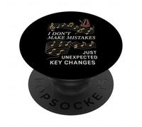 Cadeau Amusant pour Professeur de Piano, Professeur de Musique PopSockets PopGrip Adhésif