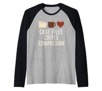 Cadeau Amusant pour travailleur Social, fierté, café, multitâche, Gratitude Manche Raglan