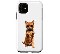 Cadeau amusant « You Only Live Once, Unless You're a Cat » Coque pour iPhone 11