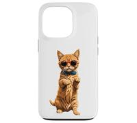 Cadeau amusant « You Only Live Once, Unless You're a Cat » Coque pour iPhone 13 Pro
