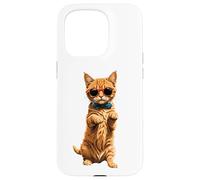 Cadeau amusant « You Only Live Once, Unless You're a Cat » Coque pour iPhone 15 Pro