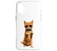 Cadeau amusant « You Only Live Once, Unless You're a Cat » Coque pour iPhone 16 Plus