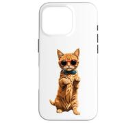 Cadeau amusant « You Only Live Once, Unless You're a Cat » Coque pour iPhone 16 Pro