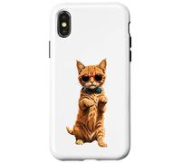 Cadeau amusant « You Only Live Once, Unless You're a Cat » Coque pour iPhone X/XS