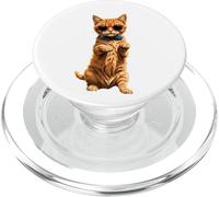 Cadeau amusant « You Only Live Once, Unless You're a Cat » PopSockets PopGrip pour MagSafe