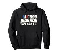 Cadeau Anniversaire 28 Ans 1998 Légende Vivante Vintage Sweat à Capuche