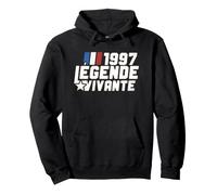 Cadeau Anniversaire 29 Ans 1997 Légende Vivante Vintage Sweat à Capuche