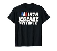 Cadeau Anniversaire 50 Ans 1976 Légende Vivante Vintage T-Shirt