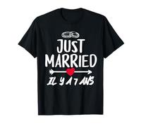 Cadeau Anniversaire De Mariage 7 Ans - Noces De Laine T-Shirt
