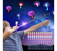 Cadeau Anniversaire Enfants Invites Jouet Lumineux Volante Cotillons Soiree Fluo pour Pinata Pochette Surprise Flying Flèche Led Lance Pierre Petit Goodies Noel Bracelet Fluorescent Gift Ideas