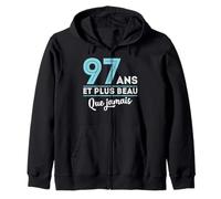 Cadeau Anniversaire Homme - 97 Ans et Plus Beau Que jamais Sweat à Capuche