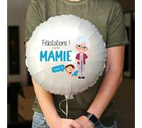Cadeau Annonce Grossesse - Ballon Surprise Originale pour Annoncer Bébé à la Famille et Amis - Décoration Révélatrice de Genre ou Grossesse (Pour Mamie)