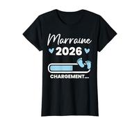 Cadeau Annonce Grossesse Bébé Garçon Future Marraine 2026 T-Shirt