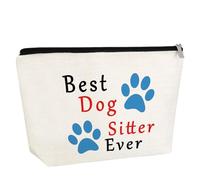Cadeau apprécié pour promeneur de chien, trousse de maquillage pour amoureux des chiens, cadeau de Noël, Thanksgiving, cadeau de remerciement pour dresseur de chien, cadeau de départ, trousse de
