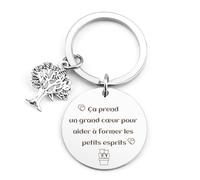 Cadeau Atsem d'École Fin d'Année Cadeau Maitresse D'École Porte adeaux Professeur Institutrice Aesh Assistante Maternelle Cadeaux Creche Fin D'année Merci de m’avoir Aidé à Grandir en Crèche