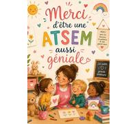 cadeau ATSEM - Joli Merci: Cadeau Remerciement fin d'année scolaire & Noël. Carnet ligné. To do list. format A5. 100 pages