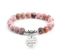 Cadeau Atsem Maternelle Cadeau Maitresse D'école Fin D'année Personnalisé Creche Merci Cadeaux Maîtresse D'école Femme Professeur Directrice Départ Retraite Noel Remerciements Bracelet En Perles