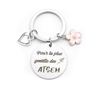 Cadeau Atsem Maternelle Porte tsem Cadeau Atsem D'École Fin D'année Cadeau Maitresse D'École Cadeau Maitre Cadeau Maîtresse Cadeau Aesh Cadeau Creche Fin D'année Merci Atsem Cadeau Maîtresse