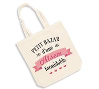 Cadeau Atsem Maternelle Sac en Toile Cadeau Atsem D'école Fin D'année Cadeau Maitresse D'école Cadeaux Atsem Personnalisé Merci Atsem Cadeau Fin D'année Scolaire Cadeau Pour Atsem Aesh Institutrice