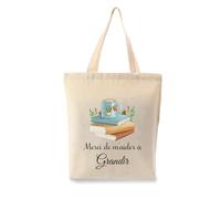 Cadeau Atsem Professeur,Idee Cadeau Merci Retraite Maitresse D'école,Sac en Toile,Cadeau Maitresse D'école Fin D'année,Cadeau Maitresse Décole,Cadeau pour Maitresse,Cadeau Femme Original Utile