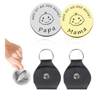 Cadeau Bebe Naissance, 2 Pc Cadeau Bapteme Fille Garcon, Pièce de Décision de Nouveaux Parents, Cadeau Bebe, Cadeau Naissance, Cadeau Baby Shower,